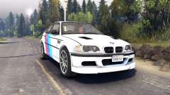 BMW M3 pour Spin Tires