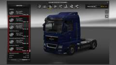 Der Motor für MAN truck für Euro Truck Simulator 2