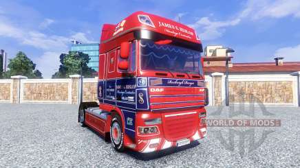 Haut James S. Hislop für DAF Sattelzugmaschine für Euro Truck Simulator 2