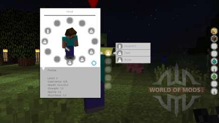 Sword Art Online UI pour Minecraft