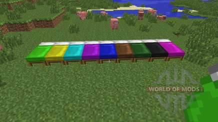 Dyeable Beds [1.6.4] pour Minecraft