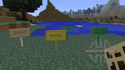 MoarSigns [1.6.4] pour Minecraft