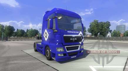 Die Haut Hamburg fährt MAN auf dem LKW MAN für Euro Truck Simulator 2