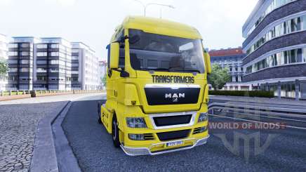 Haut Transformatoren auf die LKW MAN für Euro Truck Simulator 2