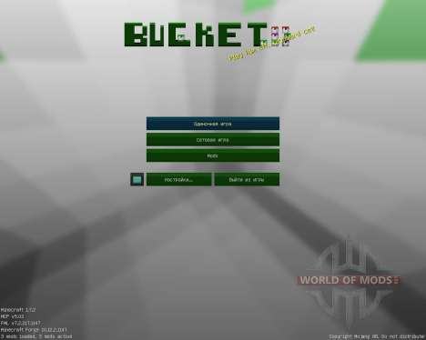 Bucket [16x][1.7.2] für Minecraft