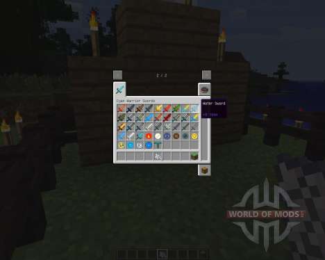 Cyan Warrior Swords [1.6.2] für Minecraft