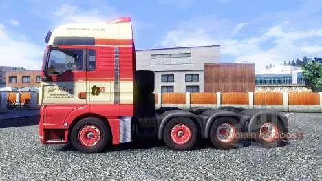 La peau Torben rafn sur le camion de l'HOMME pour Euro Truck Simulator 2
