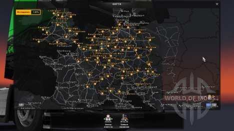 Carte De L'Europe - Mario Carte pour Euro Truck Simulator 2