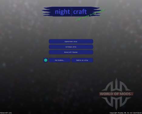 Nightcraft [32х][1.8.1] pour Minecraft