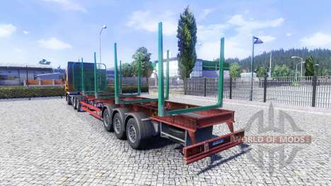 Eine leere semi-trailer für Euro Truck Simulator 2