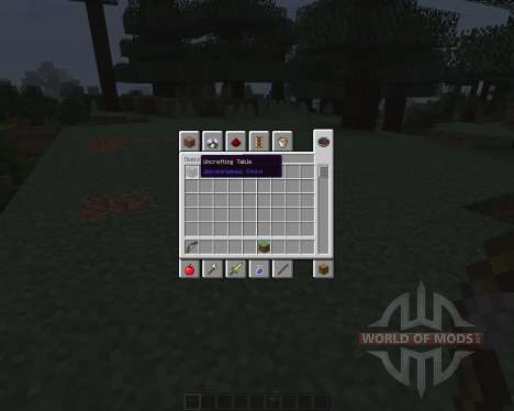 Uncrafting Table [1.7.2] pour Minecraft