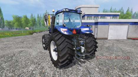 New Holland T8.320 blue black wavy v2.0 pour Farming Simulator 2015