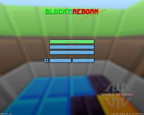 Blocky: Reborn [8х][1.8.1] für Minecraft