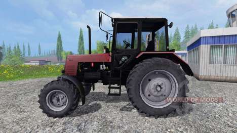 MTZ-Biélorussie 1025 v2.0 [rouge] pour Farming Simulator 2015