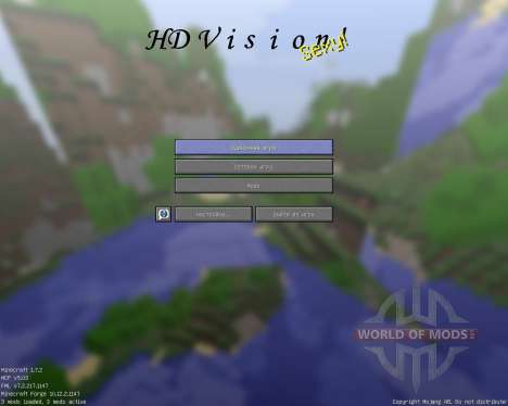 HD Vision [32x][1.7.2] pour Minecraft