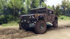 Hummer H1 metalic pewter pour Spin Tires