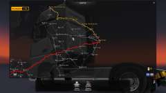 Karte Von Russland - RusMap für Euro Truck Simulator 2