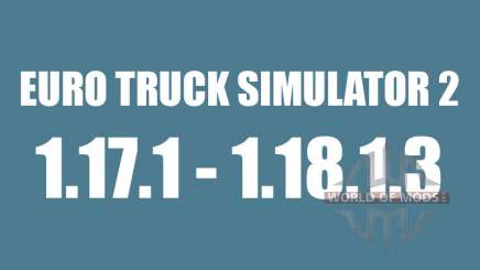 Patch 1.17.1 zu 1.18.1.3 für Euro Truck Simulator 2