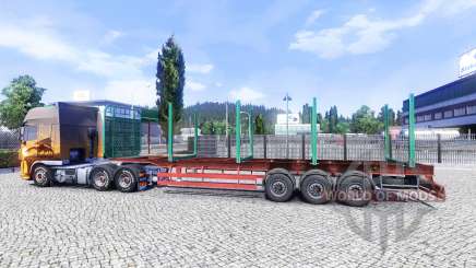 Un vide semi-remorque pour Euro Truck Simulator 2