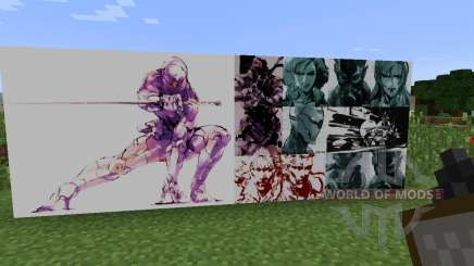 Metal Gear Solid ART PACK [128x][1.7.2] pour Minecraft