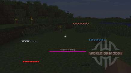 Advanced HUD [1.6.2] pour Minecraft