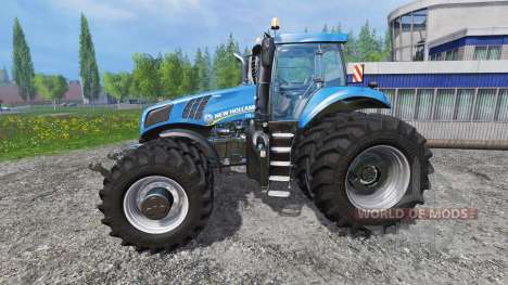 New Holland T8.275 Twin Wheels v1.1 pour Farming Simulator 2015