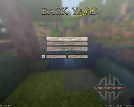 BackyardCraft [128x][1.8.8] pour Minecraft