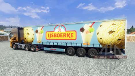 Semi Ijsboerke pour Euro Truck Simulator 2