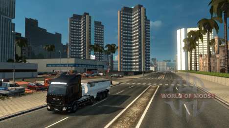 L'Association de la carte: TSM et RusMap Espaces pour Euro Truck Simulator 2