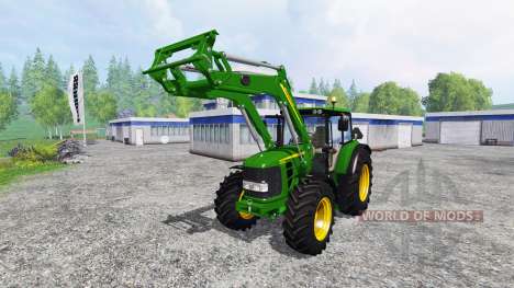 John Deere 6630 Premium front loader pour Farming Simulator 2015