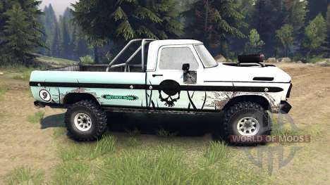 Ford F-100 custom PJ1 pour Spin Tires