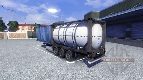Die container-Auflieger für Euro Truck Simulator 2