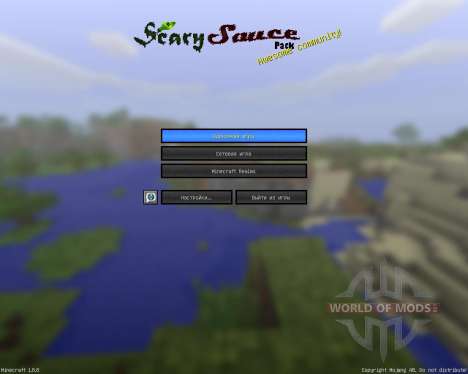 ScarySauce pack [16x][1.8.8] pour Minecraft