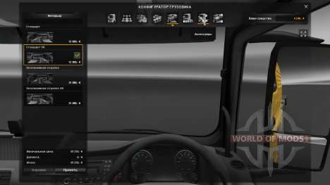 Tous les déverrouillé v1.4 pour Euro Truck Simulator 2