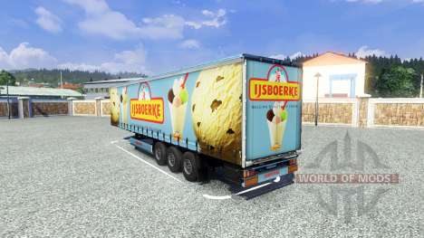 Semi Ijsboerke für Euro Truck Simulator 2