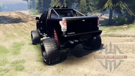 Toyota Tundra off-road pour Spin Tires