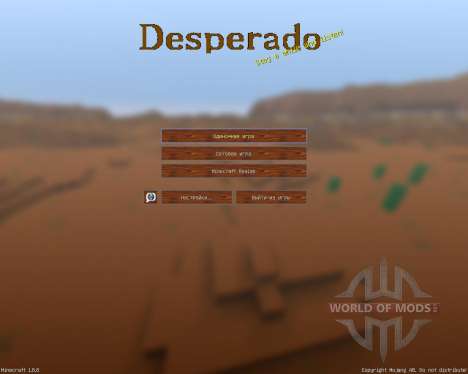 SRP Desperado [16x][1.8.8] pour Minecraft
