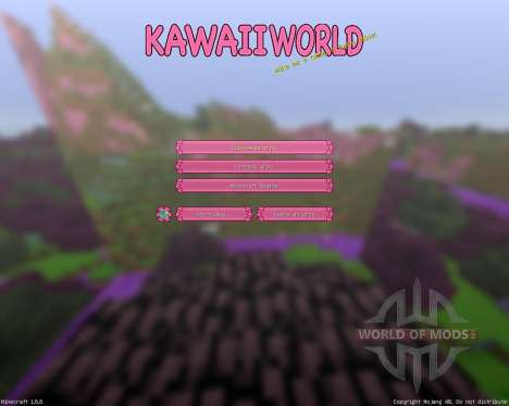 Kawaii World [16x][1.8.8] pour Minecraft