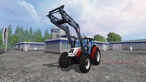 Steyr Kompakt 4095 front loader für Farming Simulator 2015