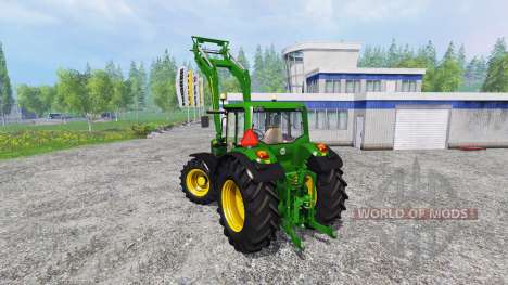 John Deere 6630 Premium front loader pour Farming Simulator 2015