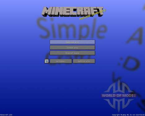 Simple Craft Resource Pack [16x][1.8.8] pour Minecraft