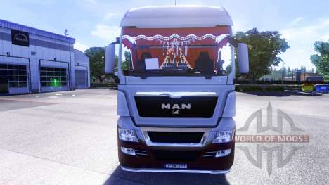 Neue innen-Traktoren MANN für Euro Truck Simulator 2