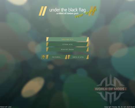 Under The Black Flag Resource Pack [64x][1.8.8] für Minecraft