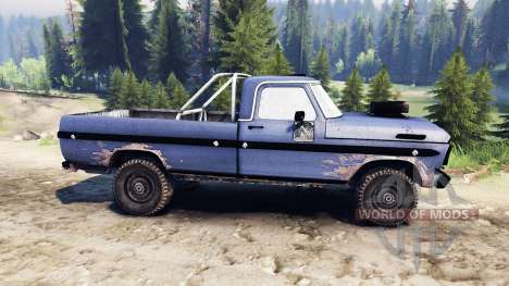 Ford F-100 custom PJ4 pour Spin Tires