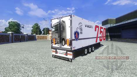La Semi-Remorque Volvo pour Euro Truck Simulator 2