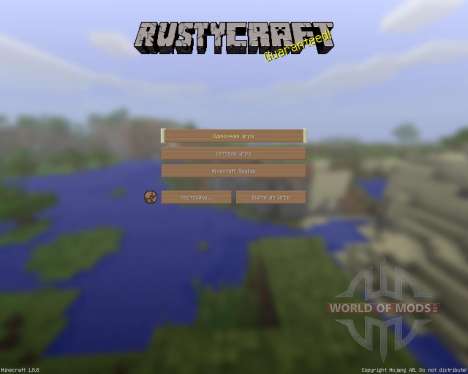 RustyCraft [Mank16] [16x][1.8.8] pour Minecraft