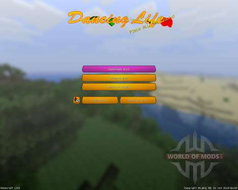 Dancing Life v0.9.8.2 [16x][1.8.8] pour Minecraft