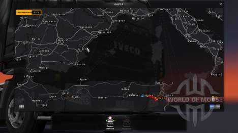 Trucksim Map v6.0 pour Euro Truck Simulator 2
