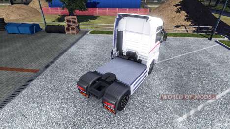 La peau des Roues de la Logistique sur le camion pour Euro Truck Simulator 2