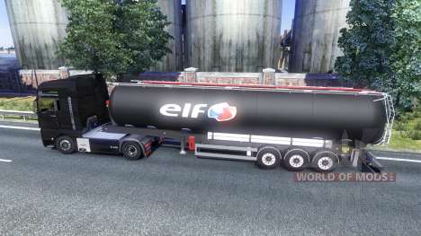 Remorques ELF pour Euro Truck Simulator 2